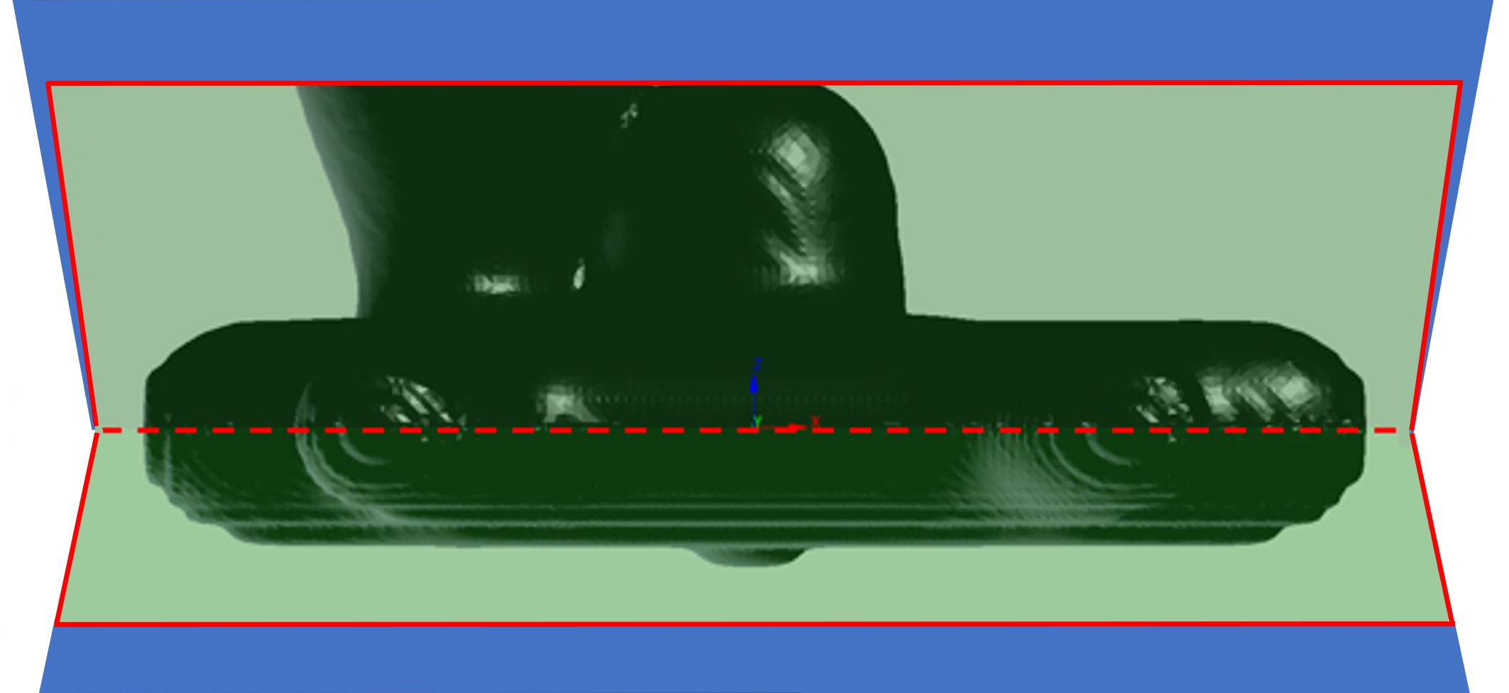 Fig. 3b: ... as well as to reduce the height of the mold halves … 